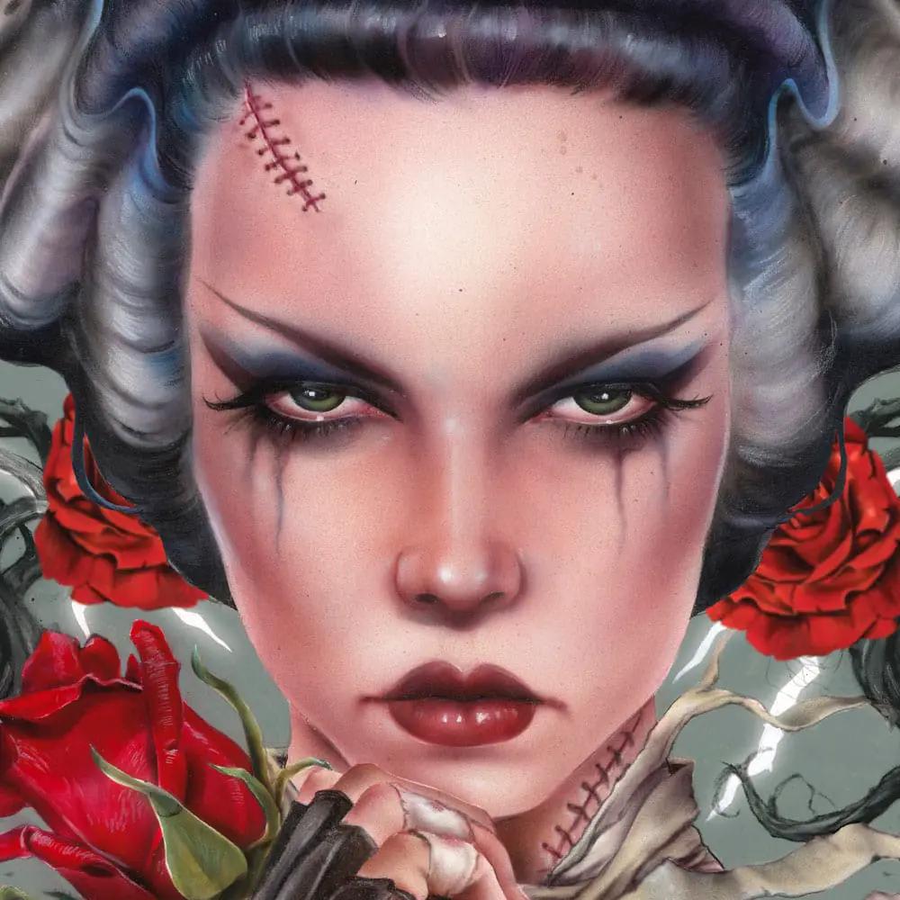 La novia de Frankenstein Litografia Bride Afterlife by Brian M. Viveros 61 x 41 cm - sin marco