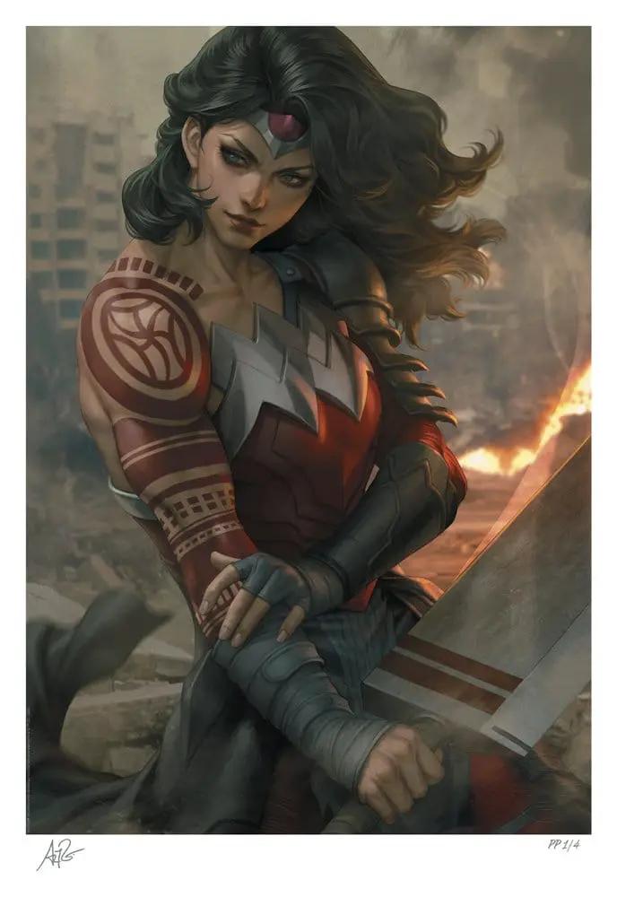 DC Comics Litografia Absolute Wonder Woman 46 x 61 cm - sin marco