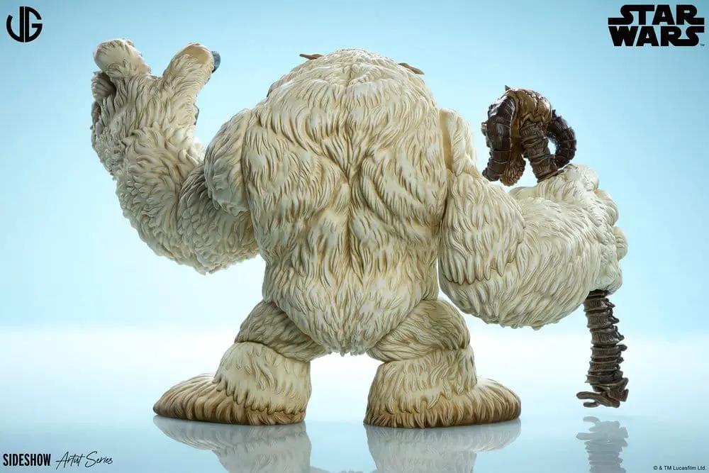 Figura vinilo Star Wars Wampa, 30 cm, pelaje blanco cremoso, de SIDESHOW COLLECTIBLES