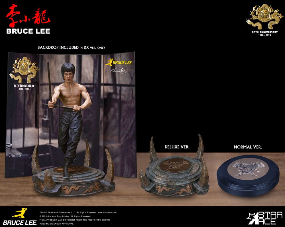 Operación Dragón My Favourite Movie Estatua 1/6 Bruce Lee Kali Sticks Fight Deluxe Basement Version 30 cm