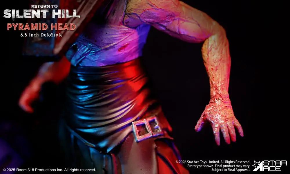 Pyramid Head DefoStyle action figure, 20 cm, from Return to Silent Hill (2026), by STAR ACE COLLECTIBLES.