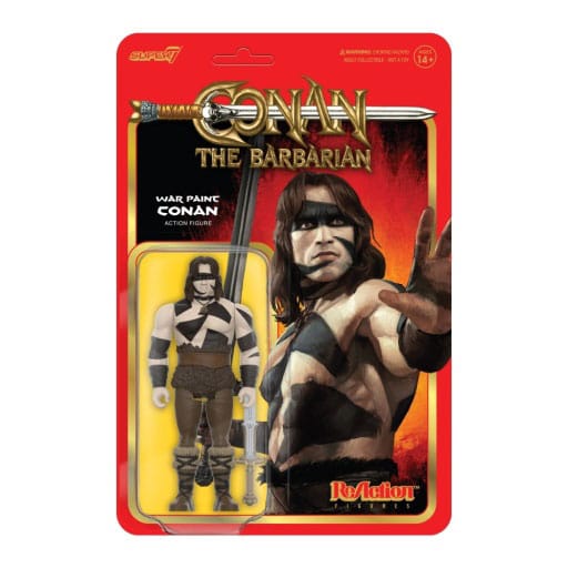 Conan Figura ReAction Wave 02 Conan (War Paint) 10 cm