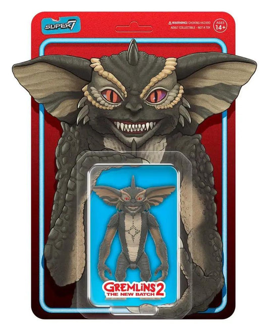 Gremlins ReAction Mohawk action figure by Super7, 23 cm, on character card packaging