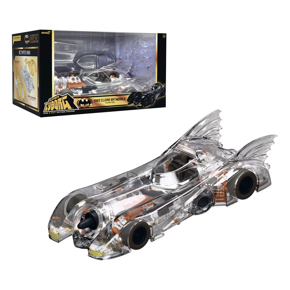 Batman 1989 Vehículo Super Cyborg Batmobile 1989 (Clear) 35 cm