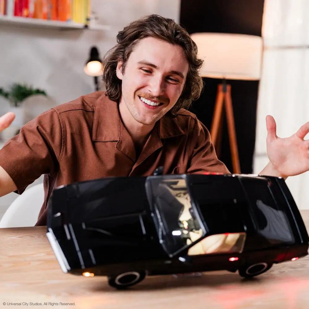 Coche de juguete diecast El Coche Fantástico K.I.T.T. 1/10, negro, 53 cm, EU Exclusive, Kimera y Foley Shop