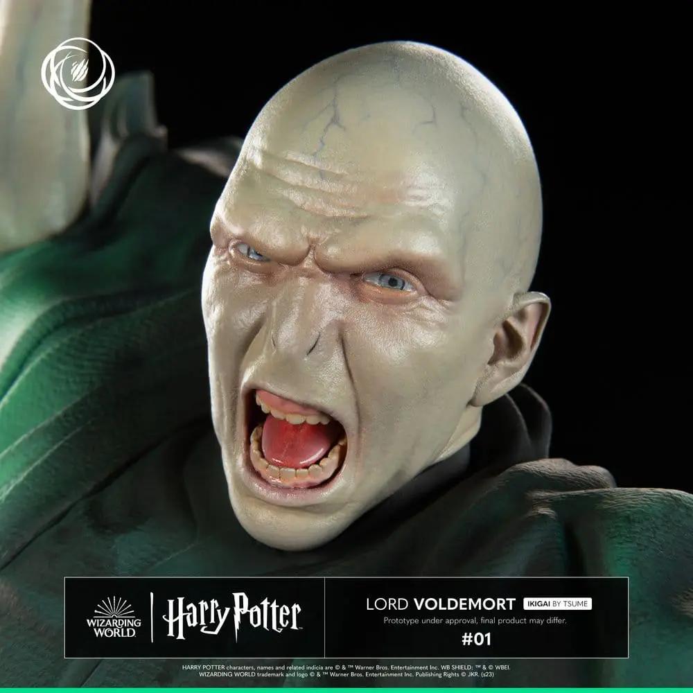Figura de acción Lord Voldemort 1/6 IKIGAI TSUME, 32 cm, piel pálida y capa verde