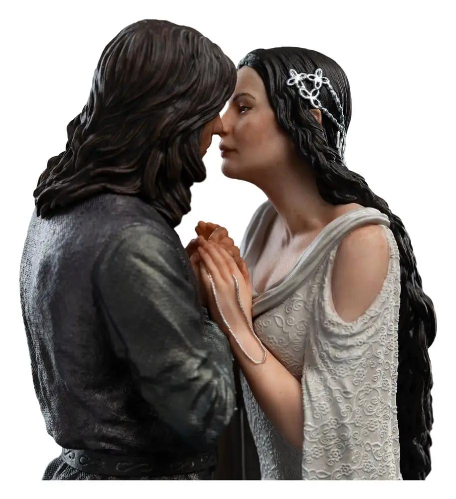 Figura de Aragorn y Arwen, El Señor de los Anillos, 24 cm, WETA COLLECTABLES