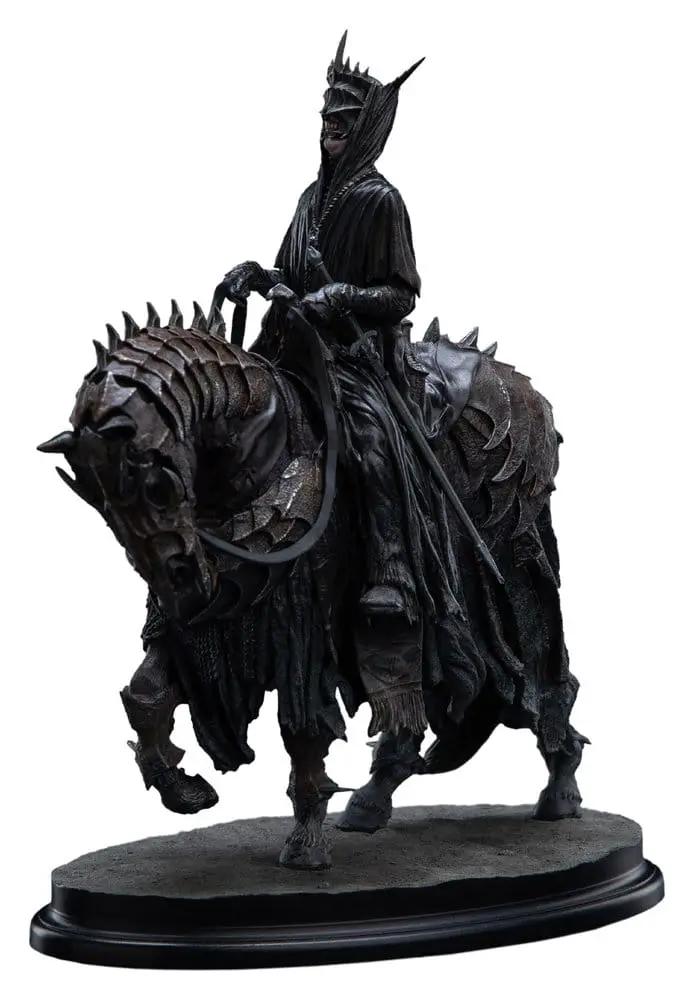Estatua Mouth of Sauron en caballo negro; figura de El Señor de los Anillos, 22 cm