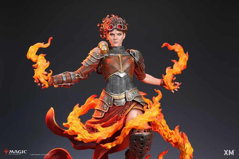 Chandra Nalaar 1/4 scale statue by XM Studio, flame-wreathed armor, Magic: The Gathering figure, 58 cm