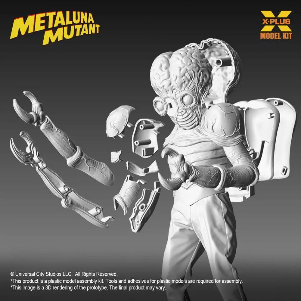 Metaluna Mutant plastic model kit, 1/8 scale (26 cm), disassembled parts; X-Plus logo visible