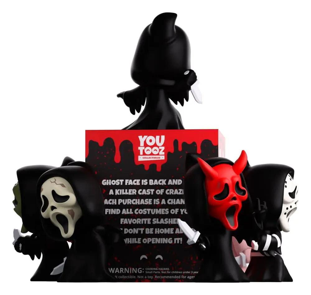 Figuras mini vinilo YouTooz Ghost Face; blind box surtido con 8 figuras.